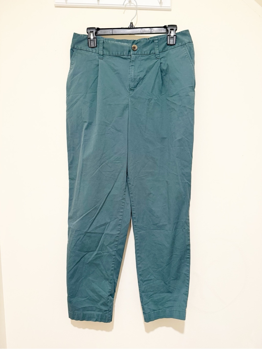 Universal Thread Women's Teal Straight-Leg Pants